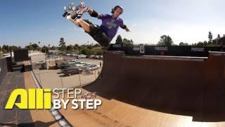 How To Frontside Air, Andy Macdonald, Alli Sports Skateboard Step By Step Trick Tips