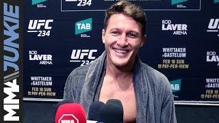 UFC 234: Shane Young full pre-fight media scrum