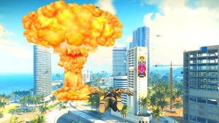 Nuking A City With A Stolen Missile in Just Cause 4