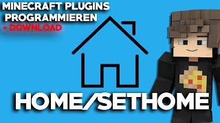 Home/SetHome Plugin programmieren [+Download] | Minecraft Plugins Programmieren | CoolePizza