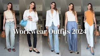 Workwear 2024 | Not Boring Office Outfits for Summer | Minimalist Luxury | CEO Style