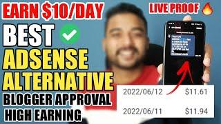  Best Google Adsense Alternatives for Blogger Website in 2022 | Earn Money Online $10 a Day Blog