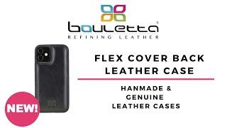 Bouletta Flex Cover Back Leather Case iPhone 12, iPhone 11,  Galaxy Note 20, Galaxy S20, iPhone X/XS