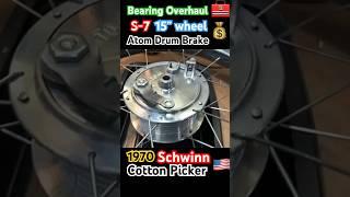 Schwinn Bearing Overhaul Atom Drum Brake  #classic #bicycle #vintage #schwinn #automobile