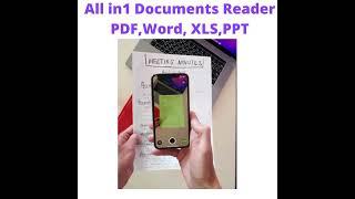 All in one document reader and editor app