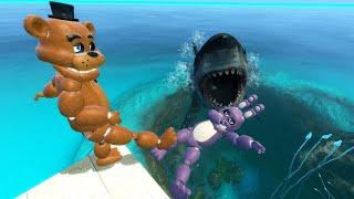 Five Nights at Freddy's Not ordinary ragdolls & water fails [Garry's Mod]