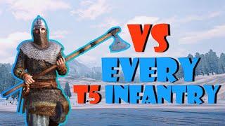 Sturgian Heroic Line Breaker VS Every T5 Infantry in Bannerlord!