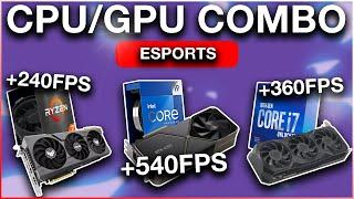 Best CPU & GPU Combos for Esports FPS Gaming in 2024  Fortnite, COD, Valorant & More!