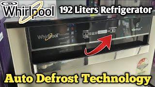 Whirlpool Auto Defrost Single Door Refrigerator  Whirlpool 192 Liters Single Door Refrigerator