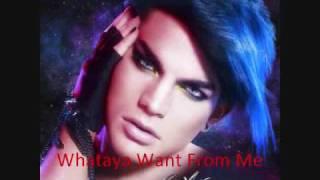 Adam Lambert - Whataya Want From Me [HQ]