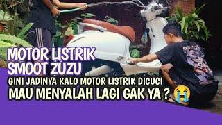 CUCI MOTOR LISTRIK SMOOT ZUZU DIRUMAH ? - FIRASAT BURUK TIDAK MAU NYALA