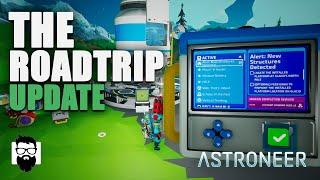 Astroneer - Playing The Roadtrip Update! | OneLastMidnight