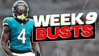 5 Players that will LOSE YOU your Match-Up in Week 9! (sit 'em)