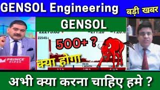 GENSOL Engineering share news,why gensol engineering share is falling ?,Anil Singhvi/ICRA  target