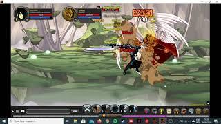 AQW - Underworld Chronomancer Vs Aranx. (Hourglass of Transience + Timepiece of Madness)