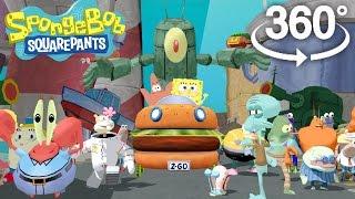 Spongebob Squarepants! - 360° Adventure Video! - (The First 3D VR Game Experience!)