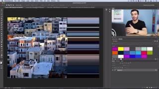 How to create a Pixel Stretch Effect in Photoshop Tutorial