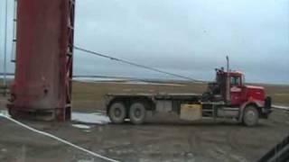 How to load a tank with a winch