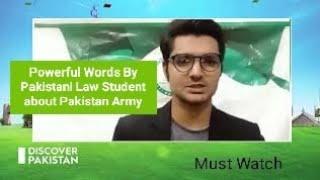 Beautiful Words By Pakistani Law Student Paying Tribute to Martyrs and Armed Forces of Pakistan