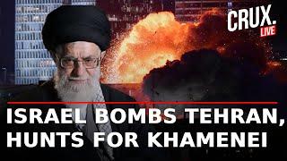 Israel Iran War LIVE | Massive Explosions In Tehran, Trump Knows "Exactly Where" Khamenei Is Hiding