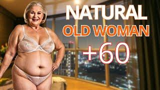 Natural Older Women Over 60 Night Bodysuit — Attractively Dressed — Photo Tips