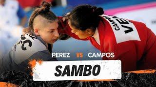 CAMPOS Luisaigna vs PEREZ Jessica. Pan American Sambo Championships 2023