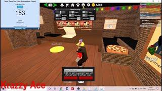 ROBLOX AUTO FARM/TROLL GUI SCRIPT WORK AT A  PIZZA PLACE [EXPLOITING EP1]