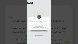 TradeHull Algo training feedback