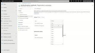 Entra ID: Registration Campaign (Microsoft Authenticator App)