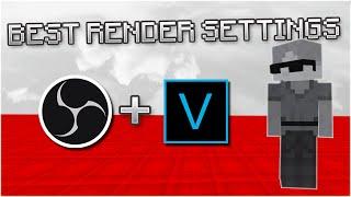 how to make videos extremely smooth | BEST RENDER SETTINGS