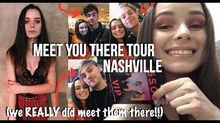 5SOS MEET YOU THERE TOUR NASHVILLE VLOG (we really did meet them there)