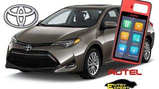 Toyota H Chip all keys lost/immobilizer reset AUTEL KM100