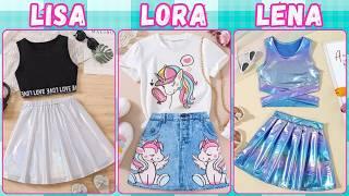 Lisa, Lora or Lena?  Choose Your Aesthetic! | Fun Style Challenge  #lisaorlena #trending #fashion