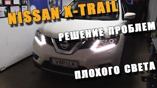 Плохой свет! Что делать? Nissan X trail Rogue