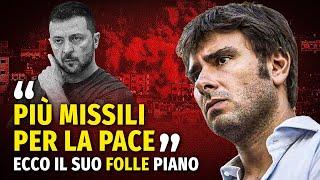 “Più missili per la pace”. Il folle piano di Zelensky e l’Europa serva!