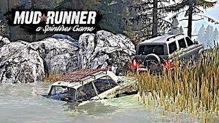 SpinTires: MudRunner - НАШЕЛ В РЕКЕ ЖИГУ УКРАДЕННУЮ ПОЛ ГОДА НАЗАД