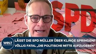 MICHAEL MÜLLER: Fatale SPD-Entscheidung um Listenplätze? Irrweg "die politische Mitte aufzugeben"