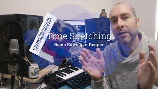 Importing loops and time stretching to beat match in Reaper