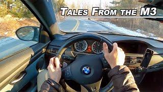 Flying Solo before I Could Drive - BMW E92 M3 Drive Therapy Story Time (POV Binaural Audio)