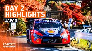 Day 2 Highlights | WRC FORUM8 Rally Japan 2024