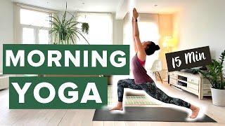 Morning Yoga for More Energy and Focus | 15 Minutes | Power Up Your Mornings