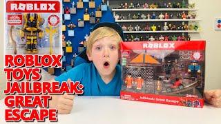 #ROBLOXTOYS JAILBREAK: THE GREAT ESCAPE Playset UNBOXING & Code item + Anubis Review & Code Giveaway