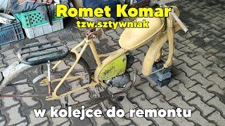 Romet Komar tzw. sztywniak- po latach czas na renowację #romet #komar #renowacja #remont