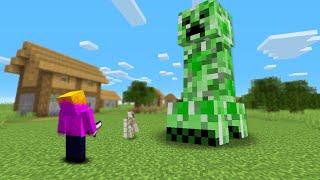 Minecraft, But Mobs Are Random Sizes...