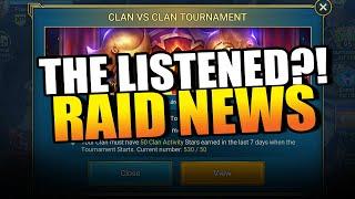 CvC News - Plarium LISTENED?! | Raid: Shadow Legends
