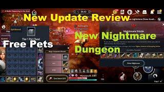 Black Desert Mobile New Update: New Nightmare Dungeon,Free Pets, Ranking, Events