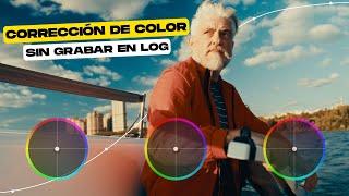 CORRECCIÓN de COLOR SIN GRABAR en LOG | DAVINCI RESOLVE GRATIS