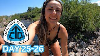 We stripped down on the side of the road | CDT Days 25-26