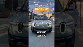 This is the new mid-size Rivian R2 coming in 2026. #shorts  #rivian #r2 #rivianr2 #ev #electriccars