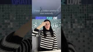 3 Ways To Reduce Number 11 Lines Naturally #facialmassage #facialyoga #faceyogaexpert